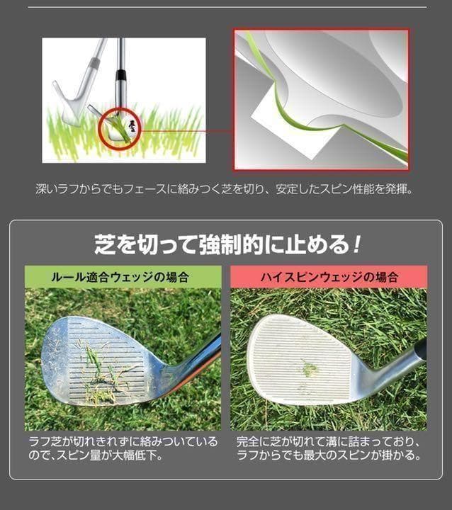 ★ヘッド2個セット★最多角溝で超絶スピン! ダイナミクス ハイスピンウェッジ