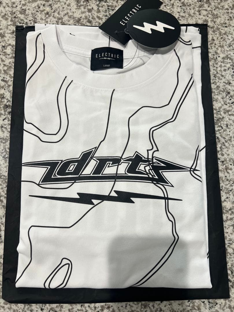 DRT ELECTRIC DRY L/S TEE サイズL エレクトリック
